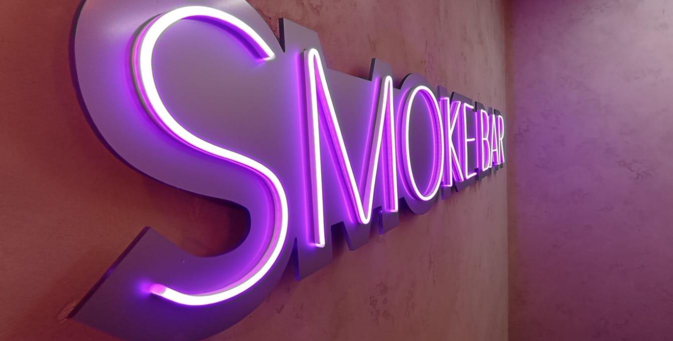 Неоновые вывески - Sahimi smoke bar